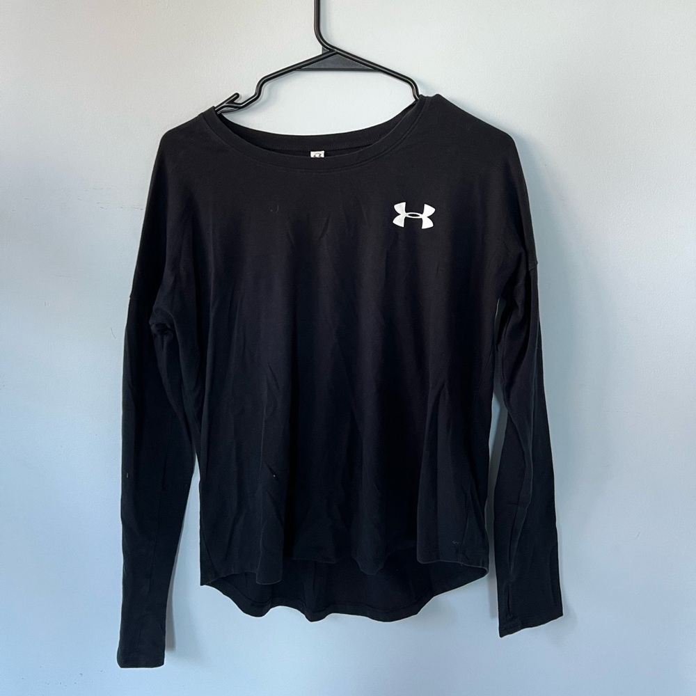 Under Armour Women's Black Long Sleeve Tee